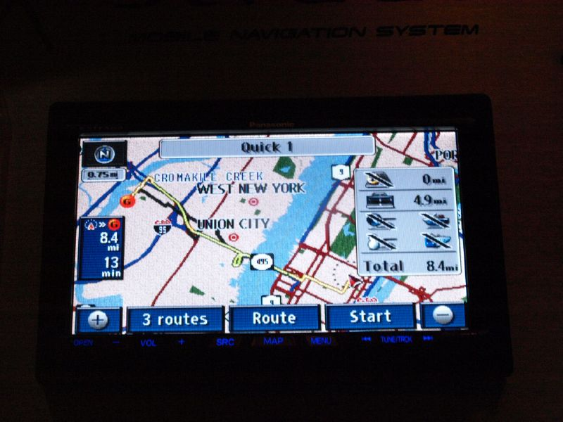 Illustration for article titled Is Panasonic There Yet? Strada In-Car GPS Debuts But Where's The Portable?